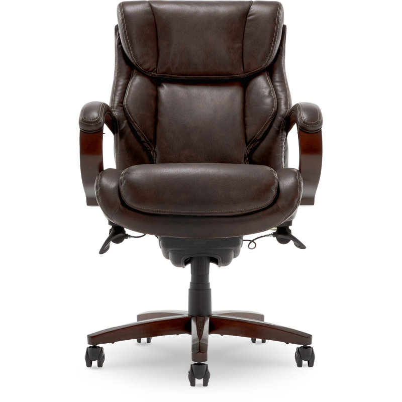 LaZBoy Bellamy Executive Office Chair with Memory Foam Cushions